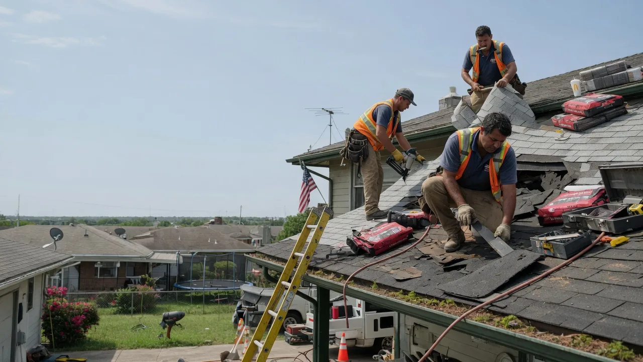 Roof Repair in Connerville, OK near me